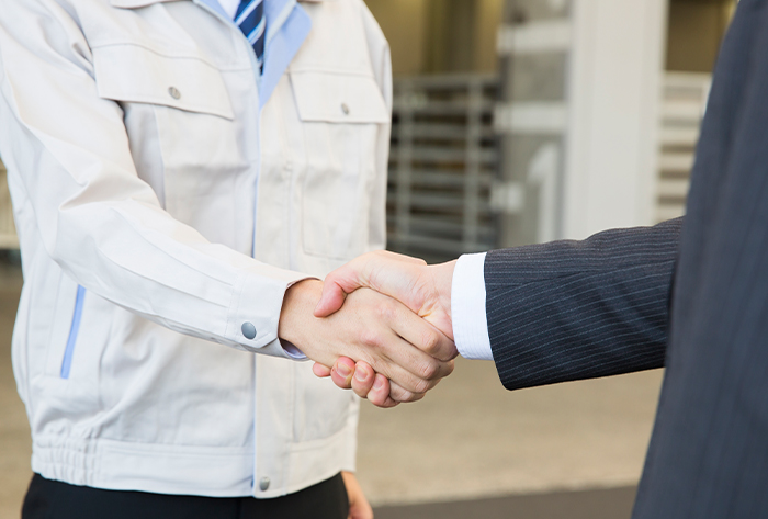 アフターフォローも安心