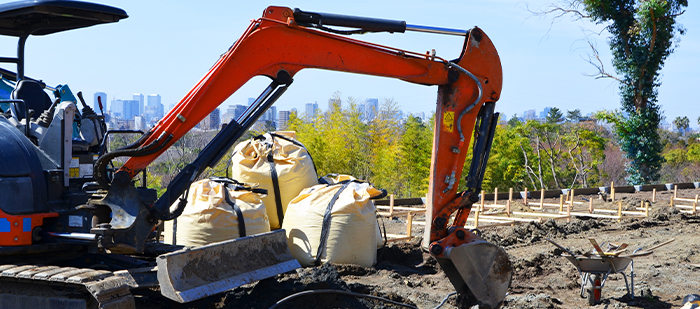 庭の解体・撤去